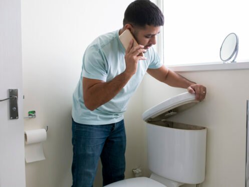 Toilet repair in Greenville, SC